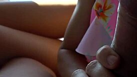 Asian Woman Fingered and Fucked in Car by Ocean