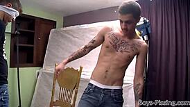 Holy Hell! Tied Up Guys Get Stuffed with Cock and Piss in Wild Orgy