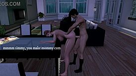 hey, check out this stepmom seducing her stepson with hot sex 😏