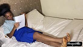 I fuck horny students after school with muff diving and monster cock