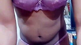 love being a sissy crossdresser, wanna see my caged assplay?