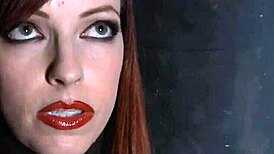 Naughty Babe Gets Lusty Pussy Prodding in Rough Bondage Fuck Session!