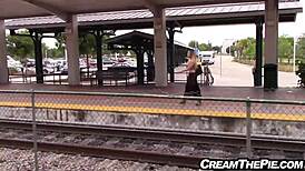 curvy teen 18+ takes a huge cock creampie in doggystyle