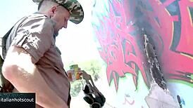 Slutty Brunette Shoved Cock Deep in Pussy