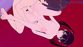 nowa sugaya and marin kitagawa fuck intensely in hentai