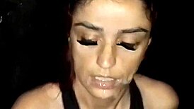 Wife With Ass In Window Gets Compilation Of Cumshots From Strangers