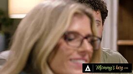 Nurse teaches stepson about condoms