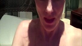 Blowjob and Creampie for Grandma!