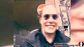 German Milf Takes Anal From Random Guy, Wow!