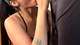 Did she swallow every drop of cum