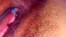 Hot Mexican babe squirts in wild homemade action