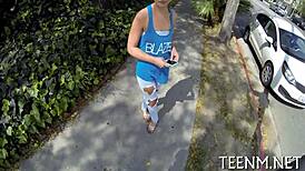 legal age teen dani desire offers a naughty and wild gig