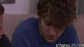 Brandon Wilde pillages Calvin Banks booty with big cock