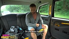 female fake taxi billie star seduces male stripper