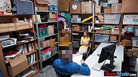 Crying Small Titted Russian Teen Thief Punish Fucked