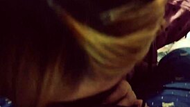 doña gives blowjobs with happy endings in lingerie, deepthroat and anal