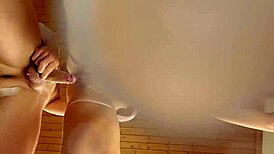 Hard fuck brings four cums and massive shaking orgasms