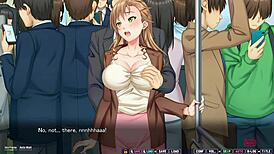 my horny ex-classmate trophy wife fucked in public train 😏