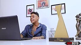 Young hung teen pov fucks boss in hardcore anal assfucking session.