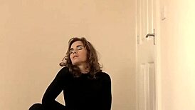 Beautiful British Milf Snatching Knee Trembler