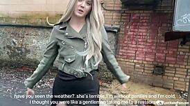 Cute blonde, slip into this sexy outfit for me tonight