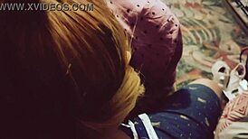 doña gives blowjobs with happy endings in lingerie, deepthroat and anal