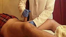 Suggestive Urologist Sessions with Handjob and Massage Roleplay
