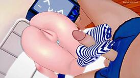 Wow, That TV Woman Drops Her Towel After Shower And Wants To Fuck!