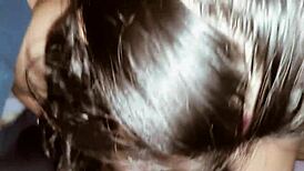 Passionate Blowjob Turns Into Deep Sucking Action With a Friend