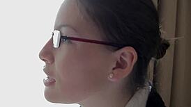 Oral Service and Cock Ride for Nerd