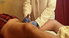 Suggestive Urologist Sessions with Handjob and Massage Roleplay