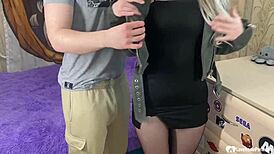 Cute blonde, slip into this sexy outfit for me tonight