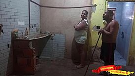 Paying The Bricklayer With Your Ass Feels So Intense