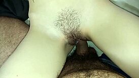 I had passionate sex with my wife, her wet pussy shaking in lingerie