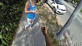 legal age teen dani desire offers a naughty and wild gig