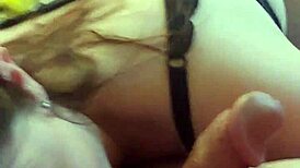 sucking his dick hard with big ass