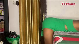 Neighbor Admired in Backyard Seductively