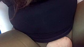 My Neighbor Lets Me Take Her In Leggins For Cash, I’m Obsessed With This Curvy Girl