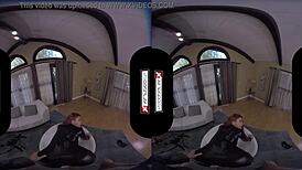 Vrcosplayx com black widow rides your big cock in cowgirl position