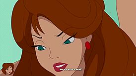 Milftoon Drama: Brunette MILF Seduces Daughter's Boyfriend Janet