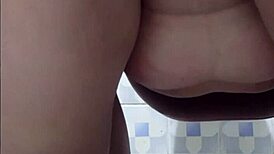 Mature Peruvian Ass Shaking In Hotel Bathroom Flashing