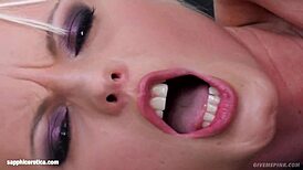 Sapphix Presents Sandra Sanchez Fingering in Solo Masturbation Scene