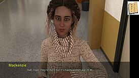 Shauna's totally loving sucking that big cock at the gym! 😍