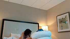 20 year old deepthroats huge tattooed cock