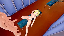 Dragon Ball Zex 2 Android 18 Bikini Fuck with Android 21. Watch full fantasy on Sheer!