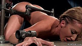 Hottie Begs Master For Cum In Bondage