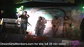 College Girls Rip Shirts Off During Wet Spring Break Bikini Fun