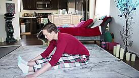 Yoga Lesson 351 With Femdom Milf Girlfriend