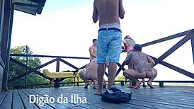 I love fucking curvy redheads on the balcony