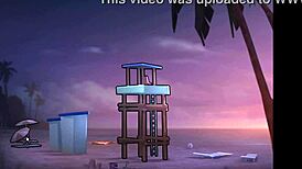 Watch my hot girlfriend ride with friends!